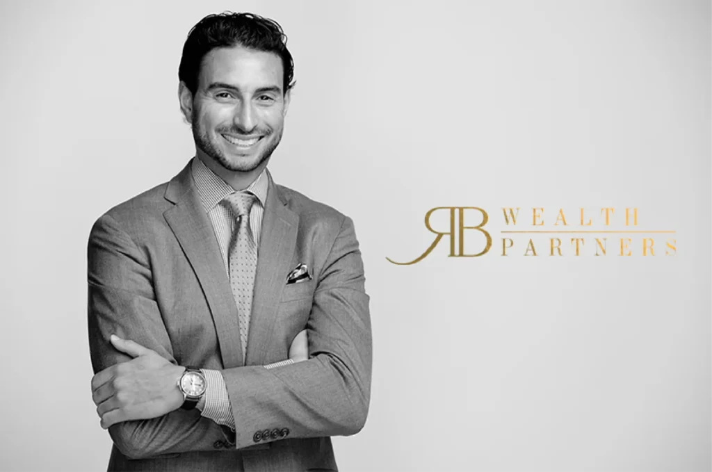 RB Wealth financial advisor professional headshot in business suit Charlotte NC