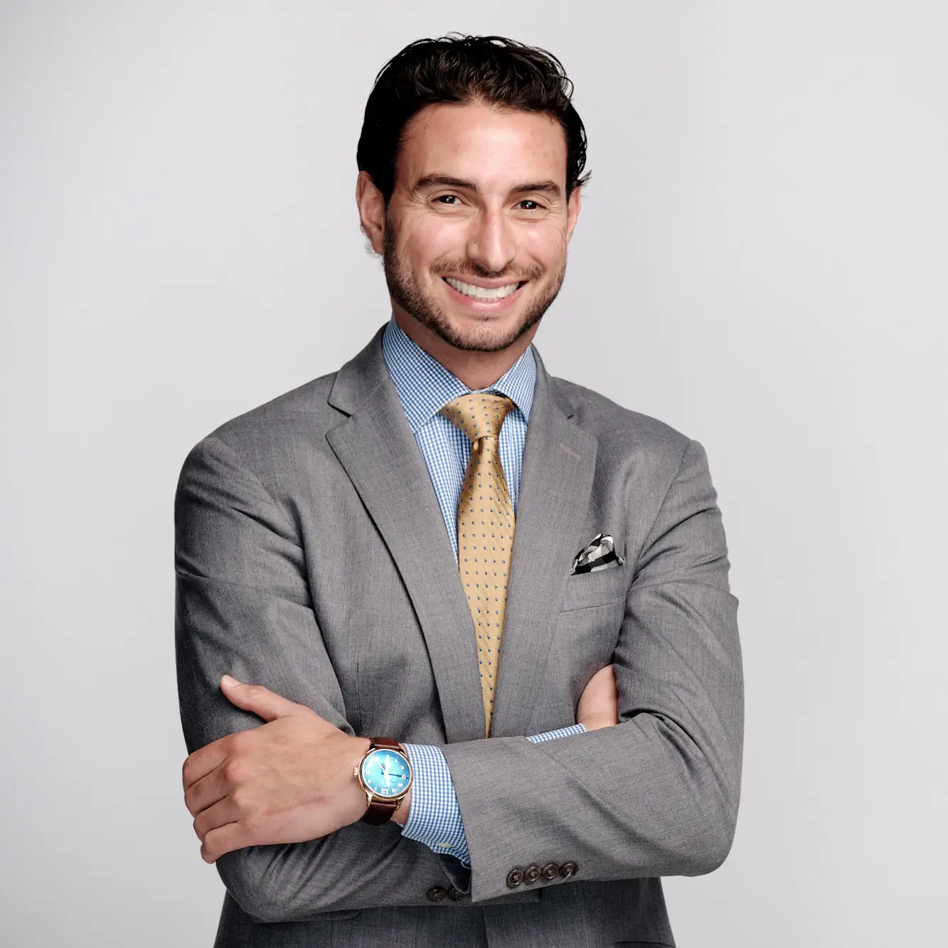 RB Wealth financial advisor professional headshot in business suit, Charlotte NC wealth management team